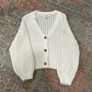 Women’s crochet sweater